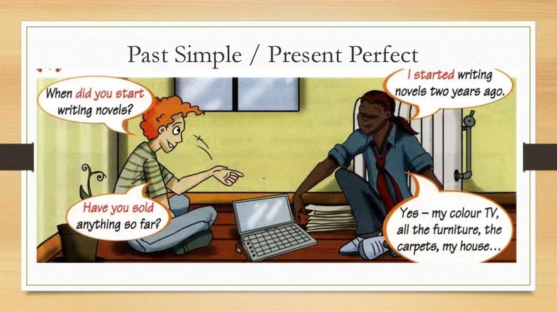 Present Perfect VS. Past Simple. НАСТОЯЩЕЕ СОВЕРШЁННОЕ — ВЕЛИКОЕ И УЖАСНОЕ